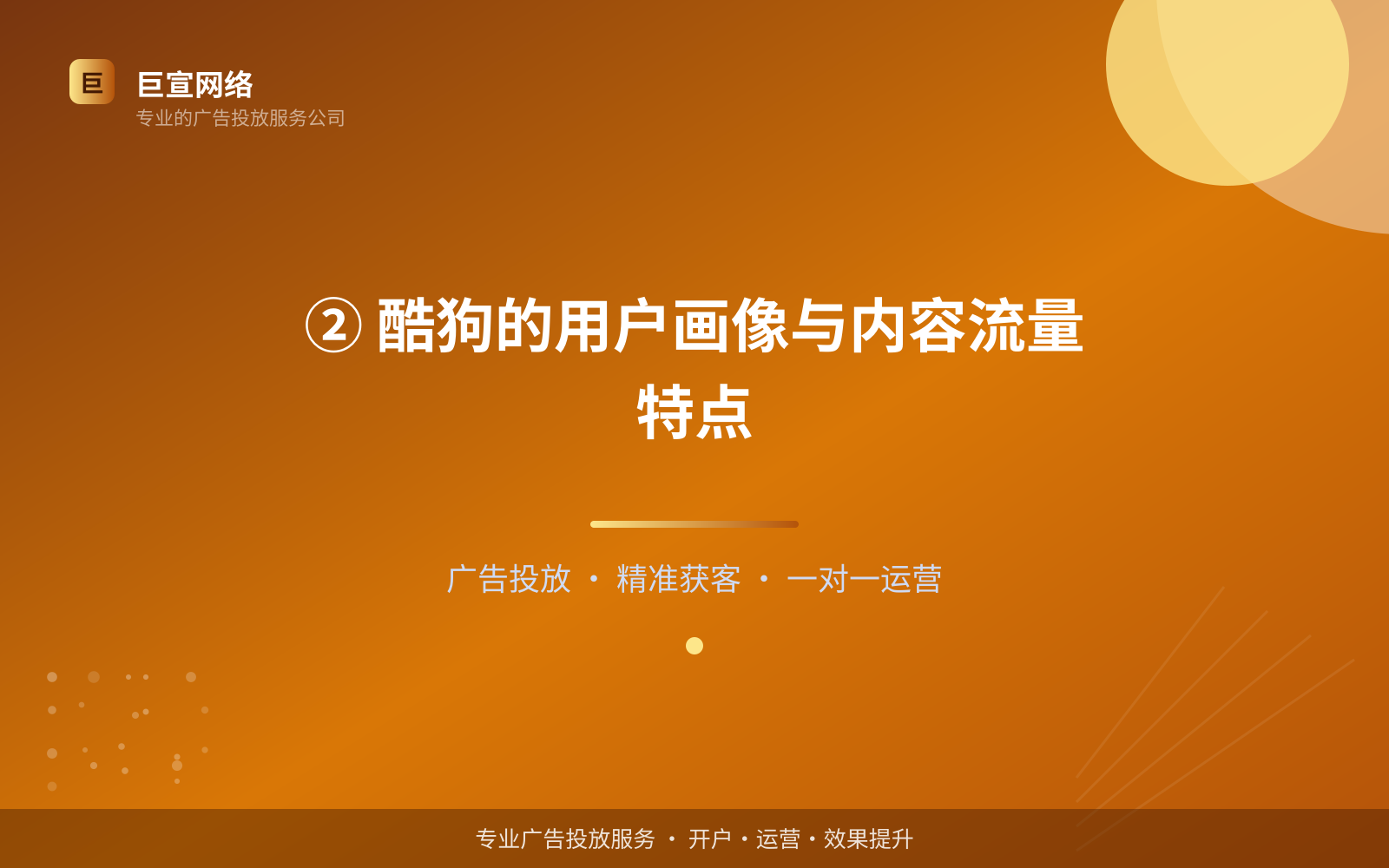 ② 酷狗的用户画像与内容流量特点(服务内容介绍) ② 酷狗的用户画像与内容流量特点(服务内容介绍)