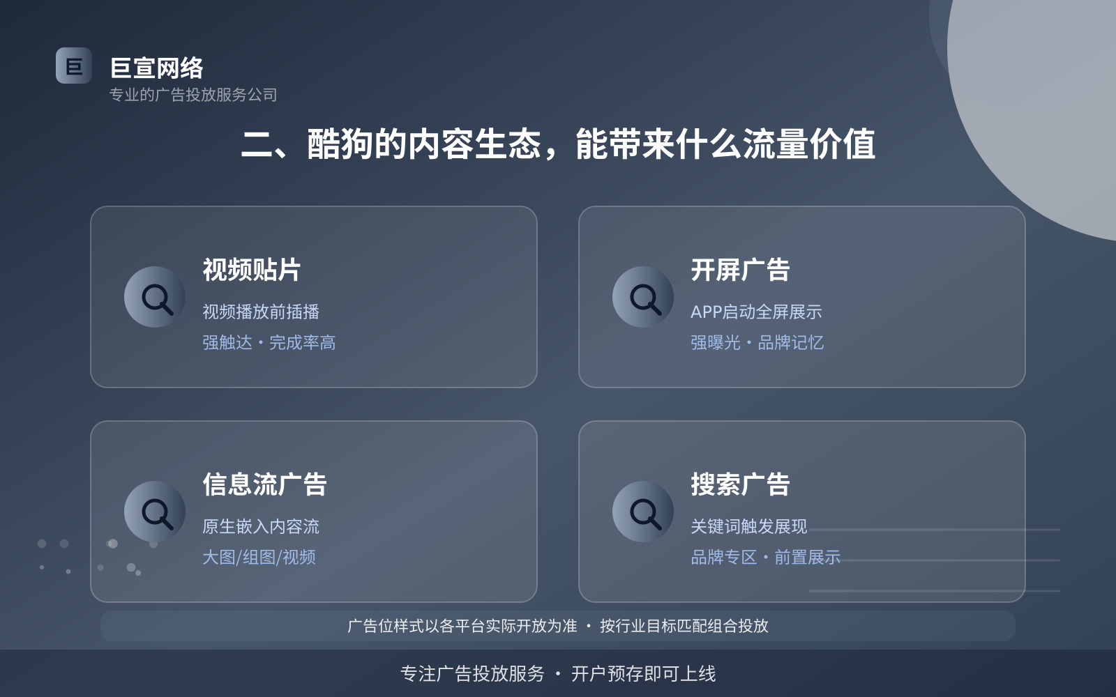 二、酷狗的内容生态,能带来什么流量价值(费用与预算参考) 二、酷狗的内容生态,能带来什么流量价值(费用与预算参考)